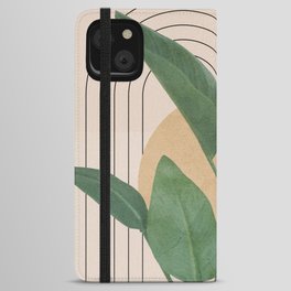 Nature Geometry V iPhone Wallet Case