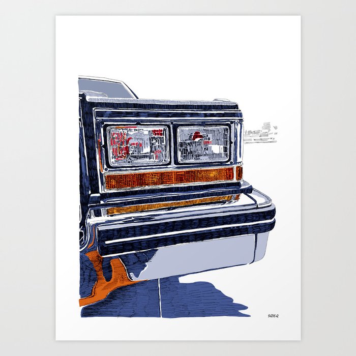 Discover the motif HIT THE ROAD by Suzie-Q as a print at TOPPOSTER