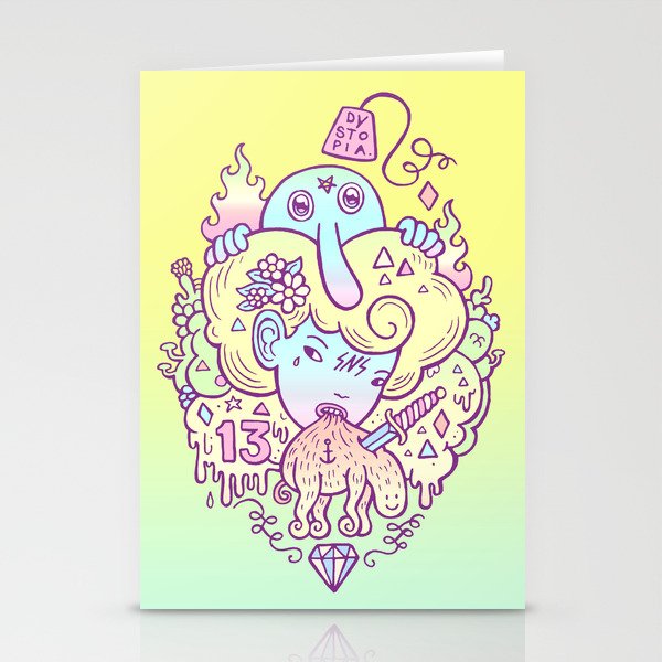 dystopia Stationery Cards