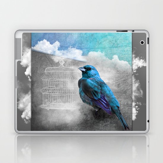 BLUE BIRD Laptop & iPad Skin