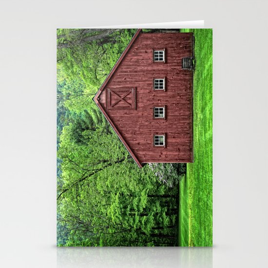 Connecticut Barn Stationery Cards