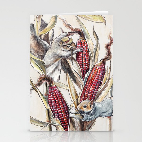 Jimmy Red Corn Stationery Cards