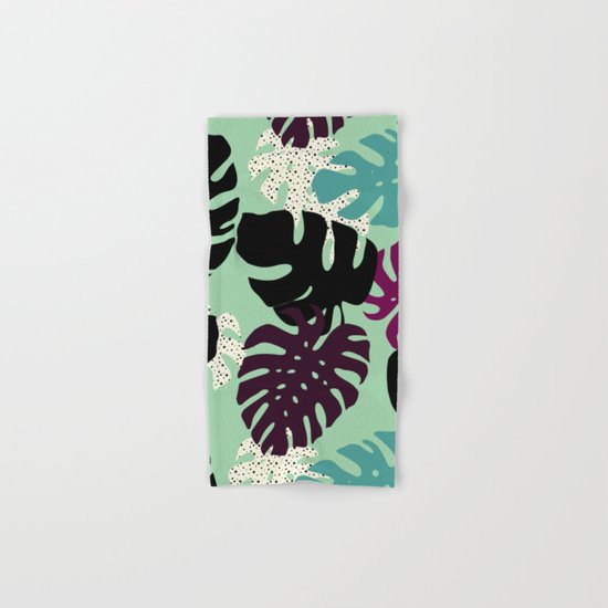 Monstera 02 Hand & Bath Towel