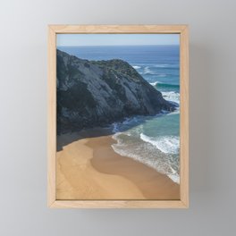 A beautiful beach Framed Mini Art Print