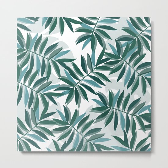 MIAMI PALM TREES Metal Print