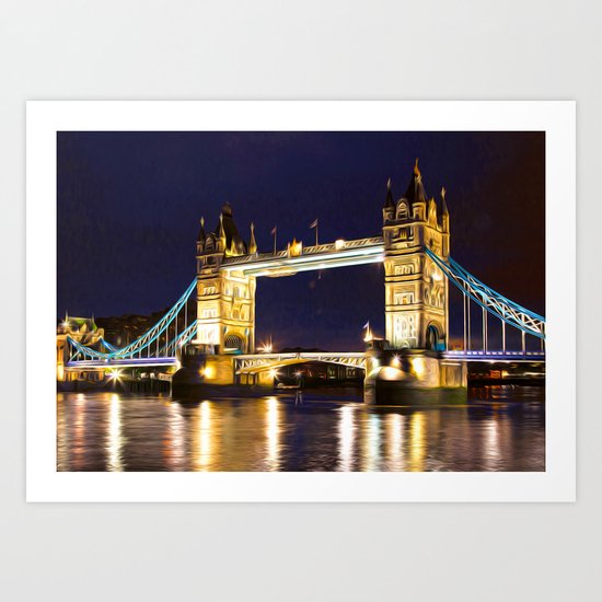 Tower Bridge London Art Print