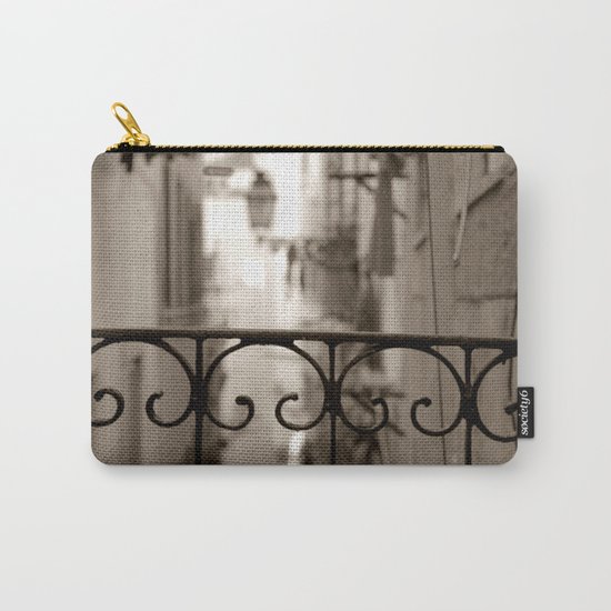 Lisbon street bokeh Carry-All Pouch
