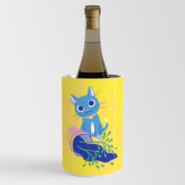 Plant Destroyer Kitty Cat Wine Chiller