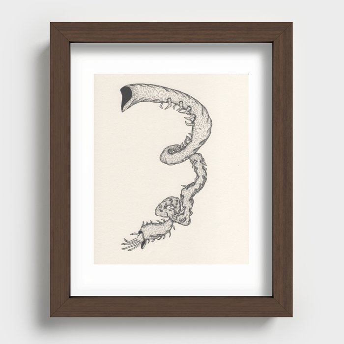 Insectile Apparition Recessed Framed Print