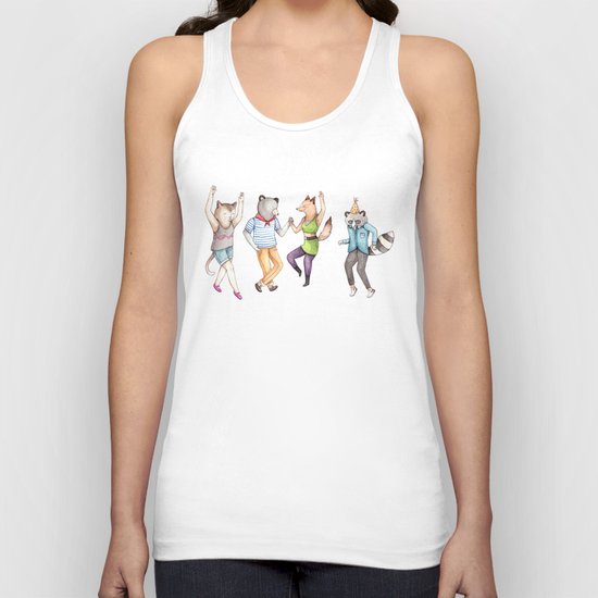 Party Animals Unisex Tank Top