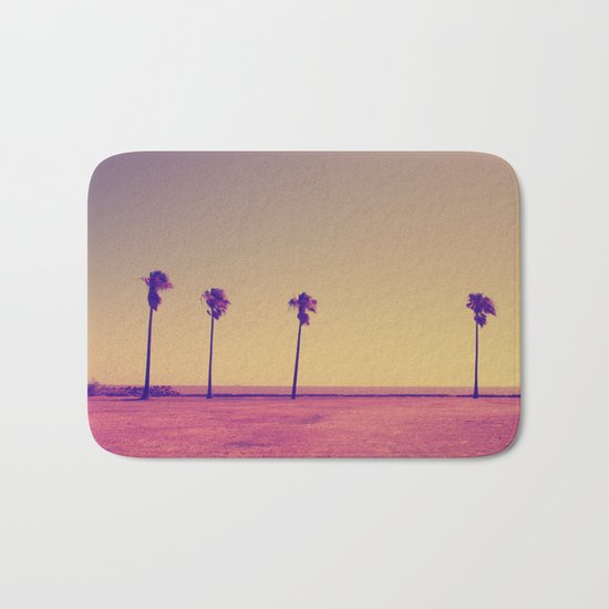 Four Palms In Paradise Bath Mat
