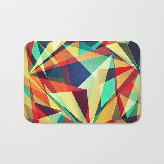 Broken Rainbow Bath Mat
