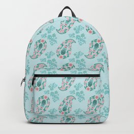 Paisley Pattern Backpack