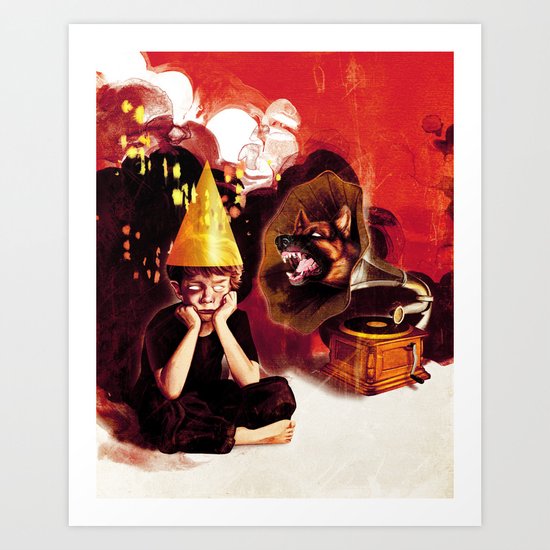 Silent Treatment Art Print