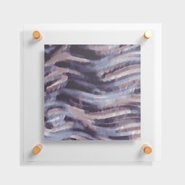 Chocolate and Blueberry Mousse Floating Acrylic Print