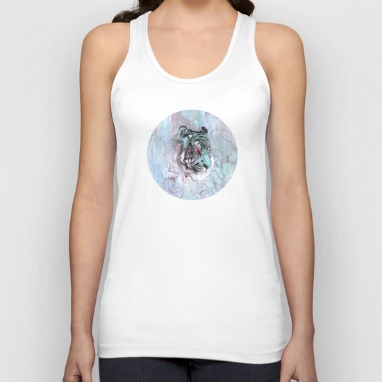 Illusive By Nature (Blue) Unisex Tank Top