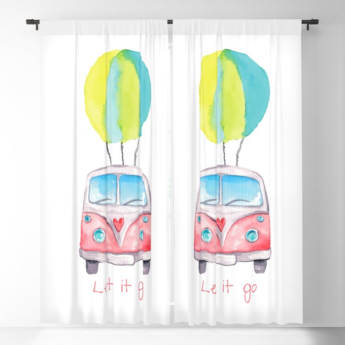 Hot air ballon ride Blackout Curtain