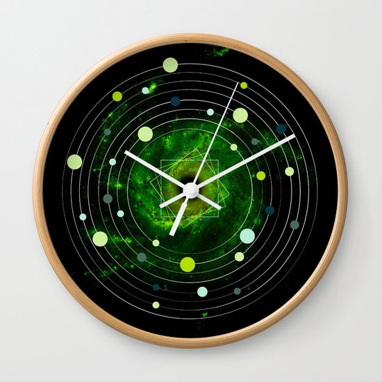 Galaxy Wall Clock