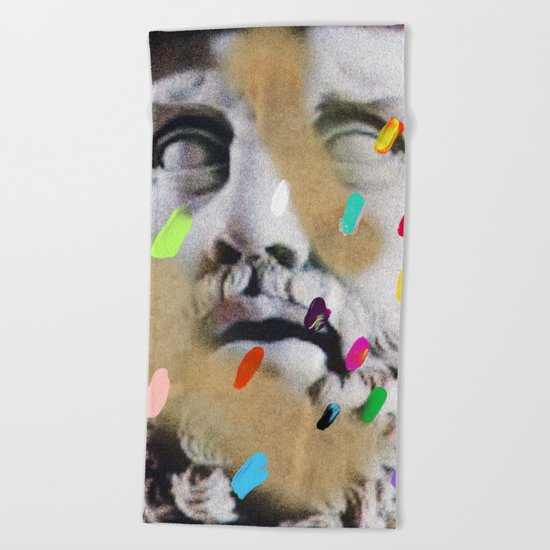 Composition 553 Beach Towel