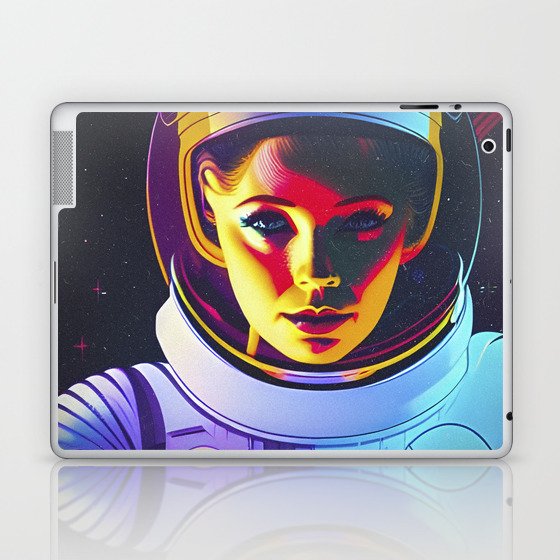 Astro Girl Laptop & iPad Skin