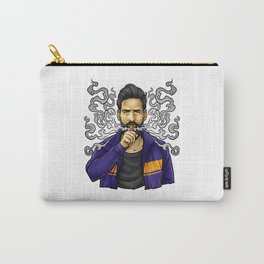 Cloud Chaser - Vaping Bearded Guy Carry-All Pouch