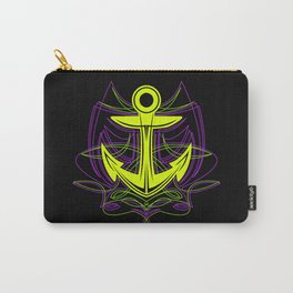 Pinstripe Anchor Carry-All Pouch