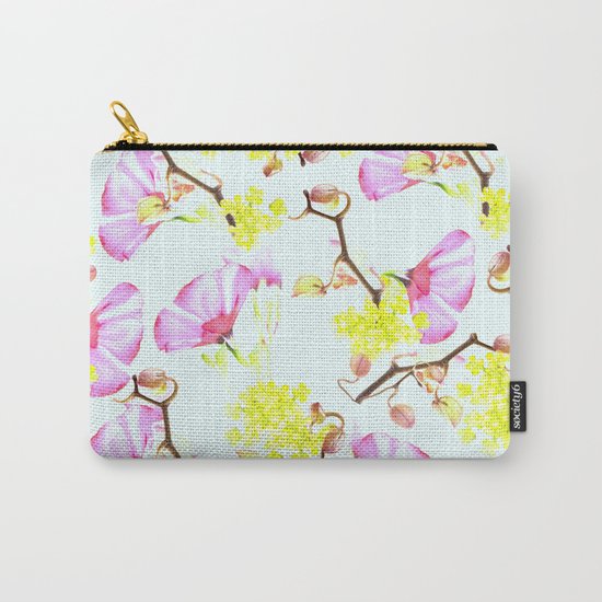 Spring flowers (floral) Carry-All Pouch