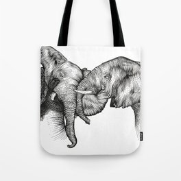 elephants Tote Bag