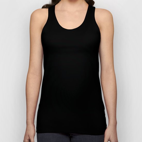 Swirl 60ies in pink and aqua - Circles on #Society6 Unisex Tank Top