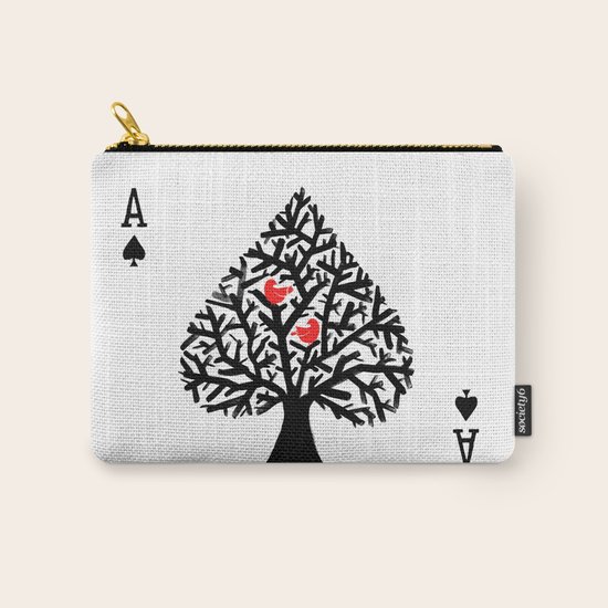 Ace of spade Carry-All Pouch