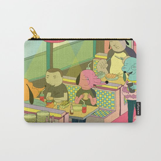 eating at johnny´s Carry-All Pouch