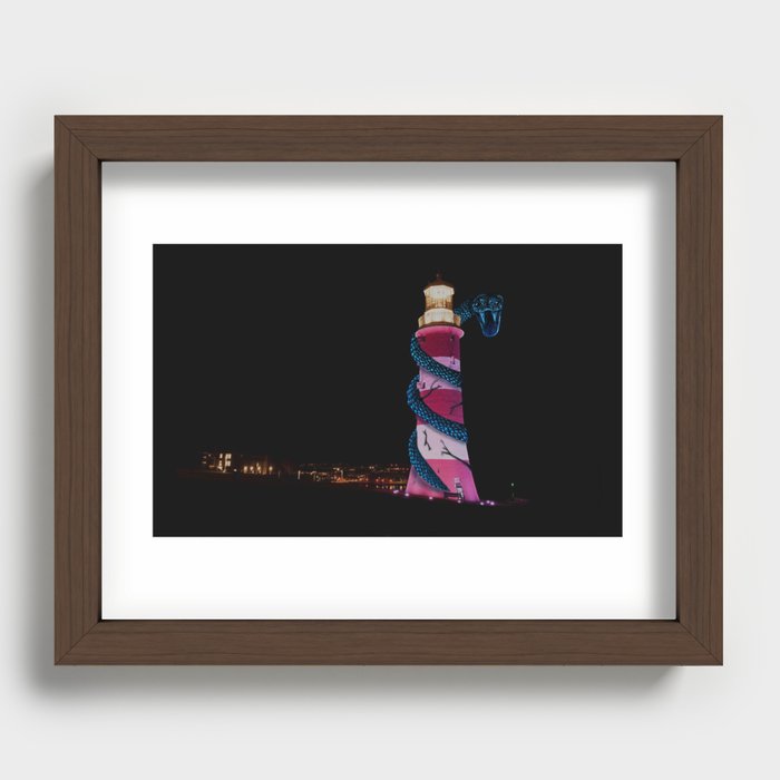 Smeaton's Snake Recessed Framed Print