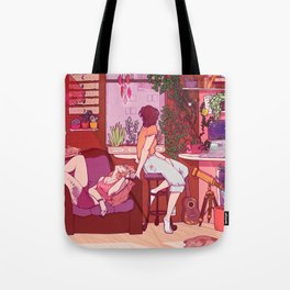 Strawberry Afternoons Tote Bag