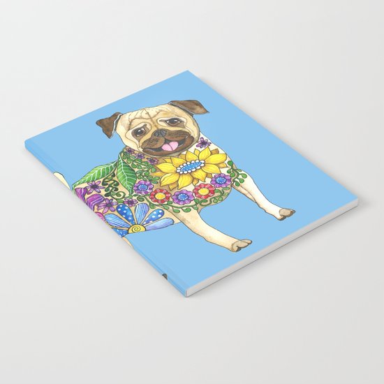 The Pugster (Blue) Notebook