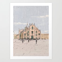 Duomo Art Print
