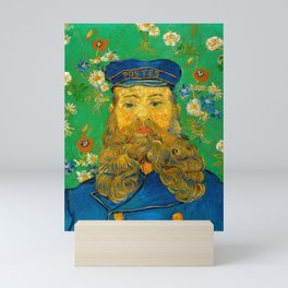 Vincent van Gogh - Portrait of the Postman Joseph Roulin (1888) Mini Art Print