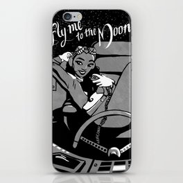 Fly Me To The Moon!  iPhone Skin