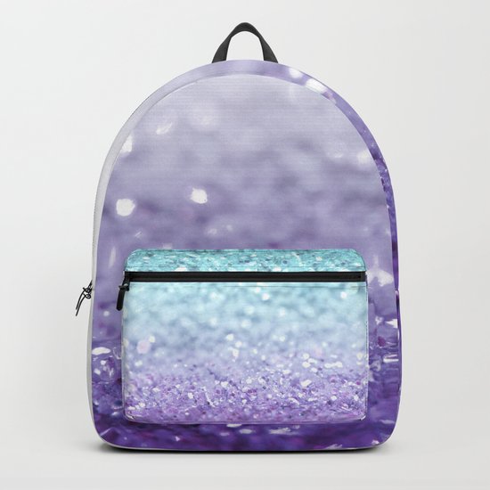 MERMAIDIANS PURPLE GLITTER Backpack