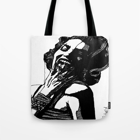 B&W Fashion Illustration - Part 2 Tote Bag