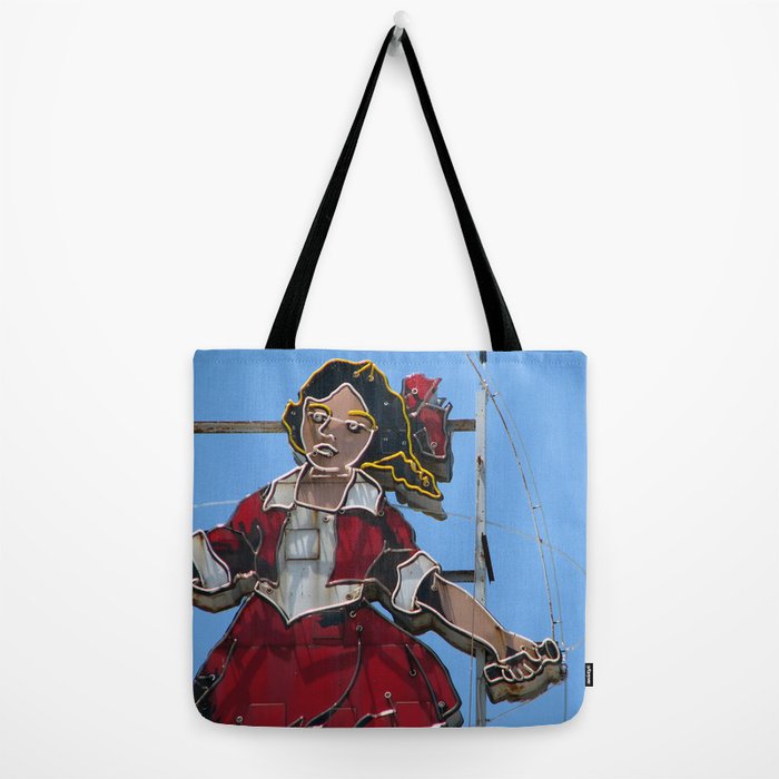 Skipping Girl Tote Bag