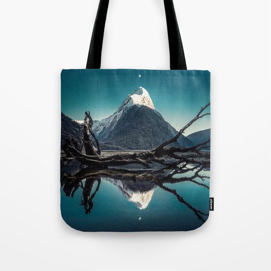 Blue Mountain #landscape Tote Bag