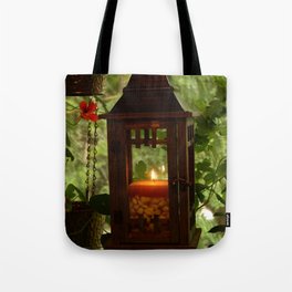 Candle Lantern Tote Bag