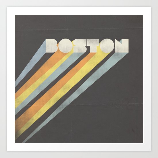 Boston : Resilient Art Print
