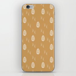 Pinecones (Autumn Yellow) iPhone Skin