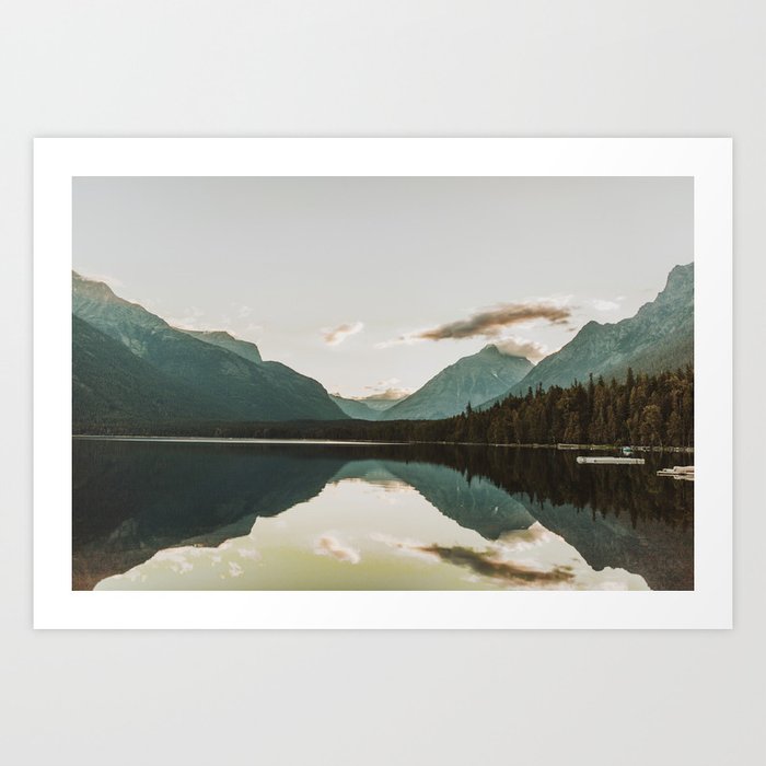 Lake McDonald, Glacier National Park Art Print