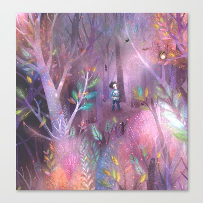 Into the Forest Canvas Print