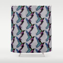 Tropical Nesters Shower Curtain