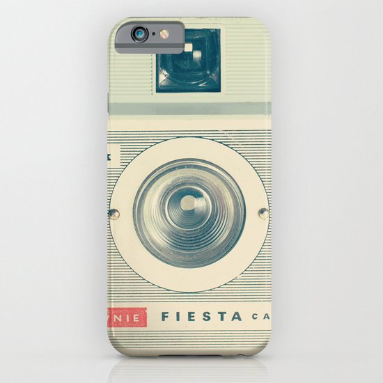 Fiesta - Beige Brownie Retro Vintage Camera iPhone & iPod Case