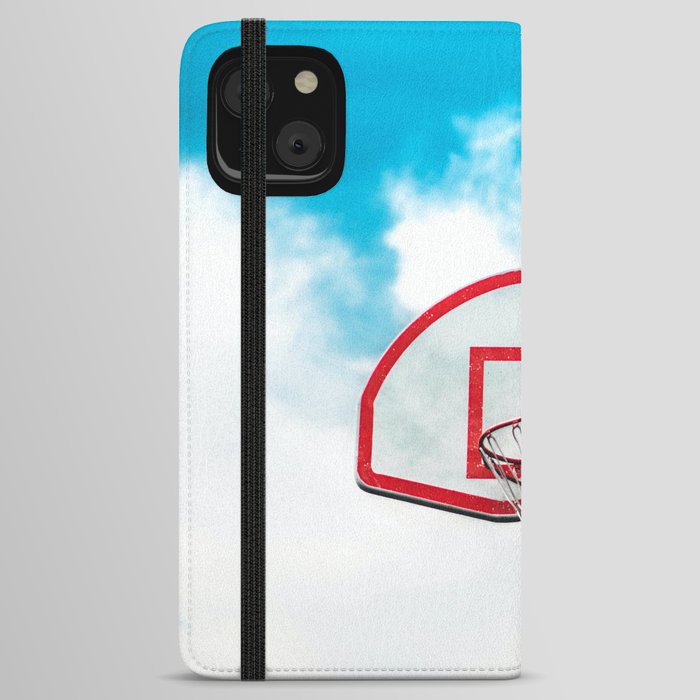 Basketball Net, Basketball Game iPhone Wallet Case
