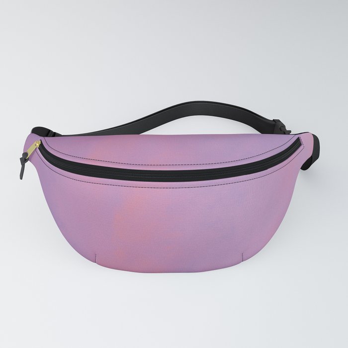 Purple Cotton Candy Sky Clouds Fanny Pack